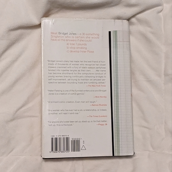 💥 Bridget Jones's Diary a Novel by Helen Fielding - Picture 2 of 2